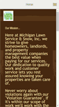 Mobile Screenshot of michiganlawnservice.com